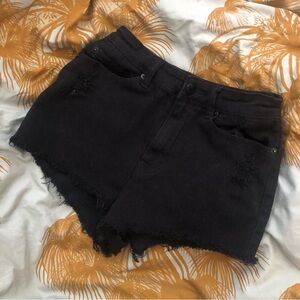 BDG urban outfitters distress short red details 24